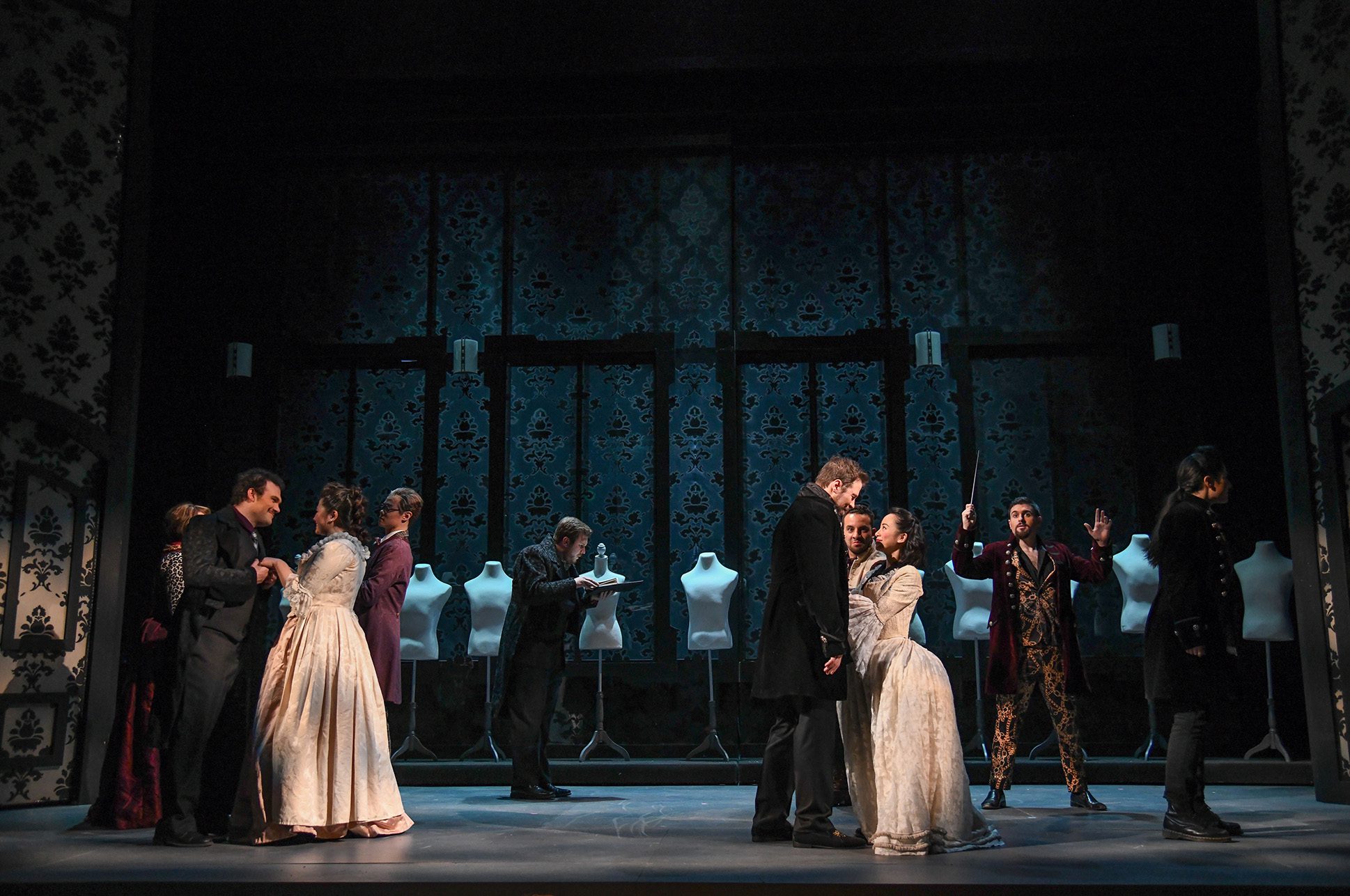 Opera_Figaro_2 Opera singers on stage.