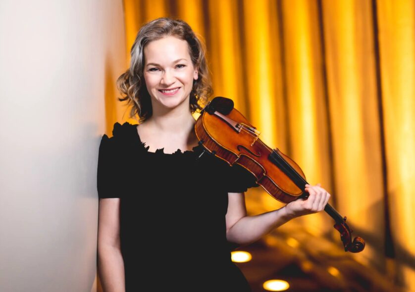 Grammy-Winning Violinist Hilary Hahn Named Visiting Artist at NEC