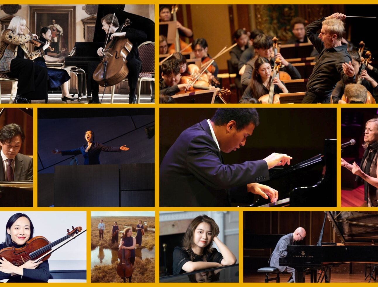 Upcoming Concert Season Showcases Dynamic NEC Community and Distinguished Guest Artists 