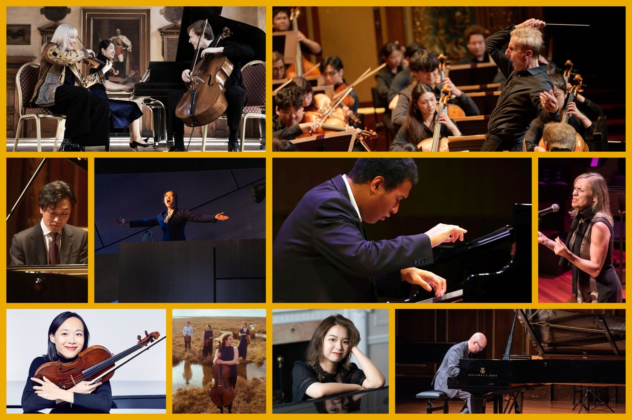 Upcoming Concert Season Showcases Dynamic NEC Community and Distinguished Guest Artists 