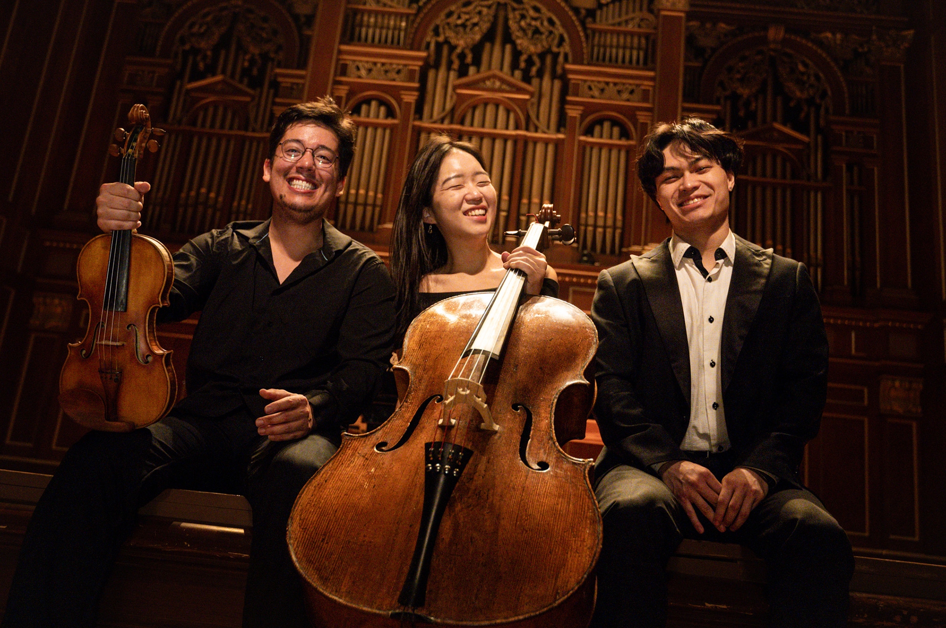 Trio Eris, NEC's 2024-2026 Piano Trio in Residence.