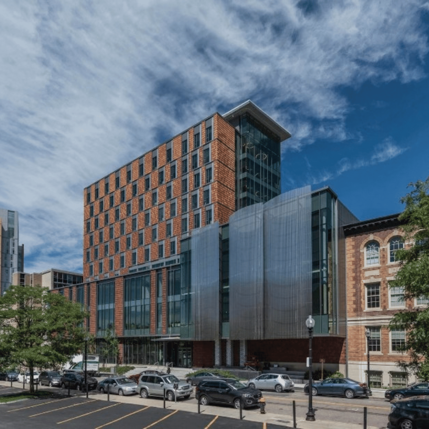 Outside view of NEC building