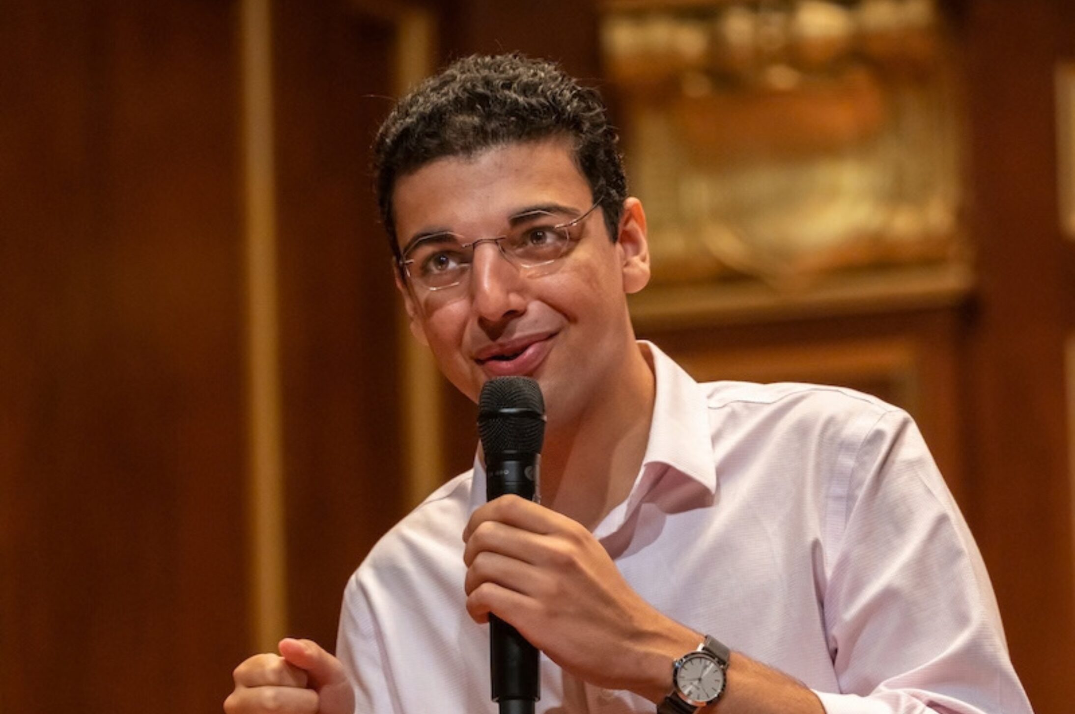 Pianist, Astrophysicist, and NEC Alumnus Amir Siraj Addresses AI and Creativity at the United Nations