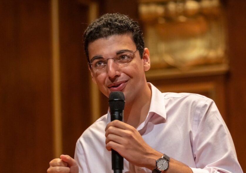 Pianist, Astrophysicist, and NEC Alumnus Amir Siraj Addresses AI and Creativity at the United Nations