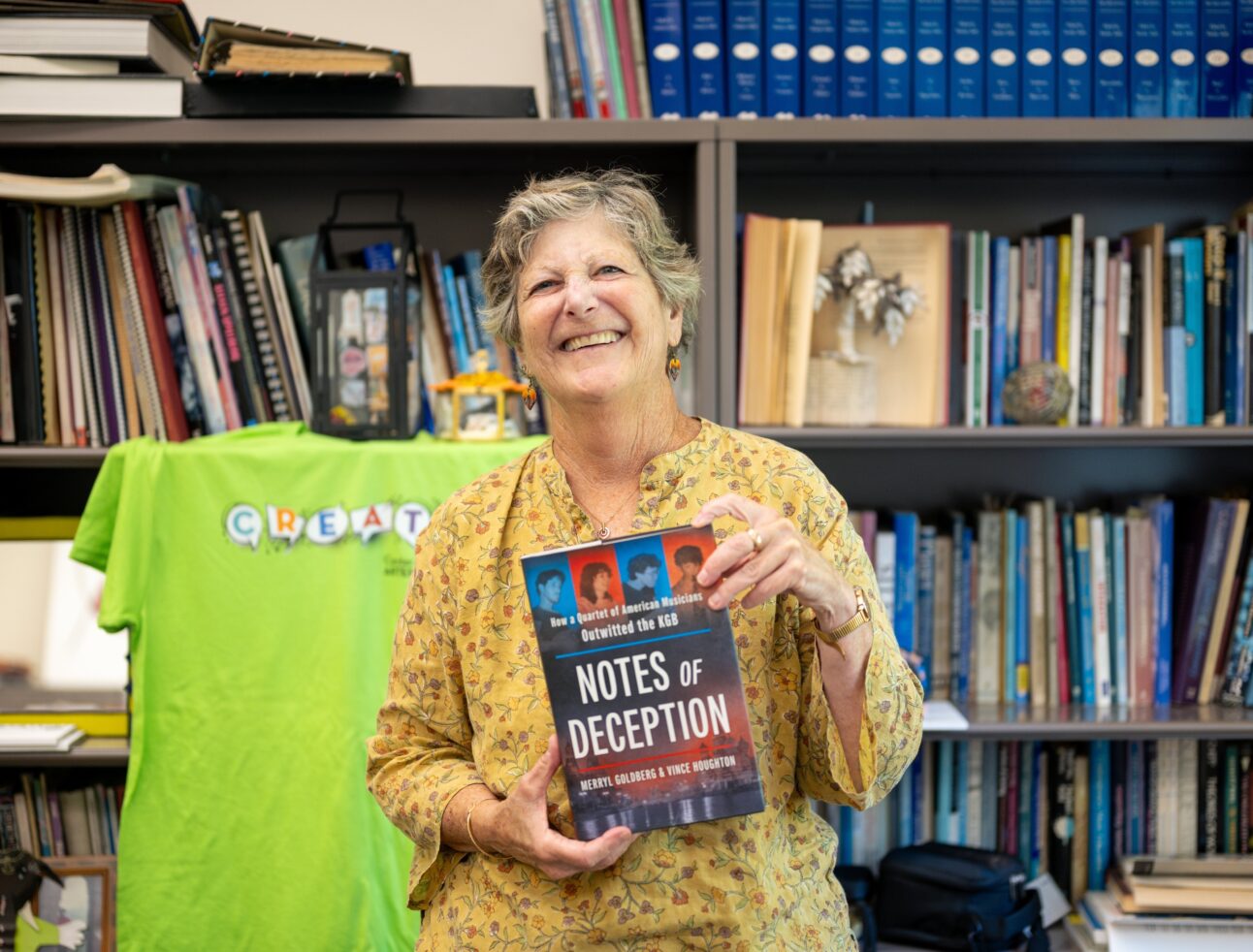 NEC Alumna Merryl Goldberg Recounts Musical Spy Mission in Memoir