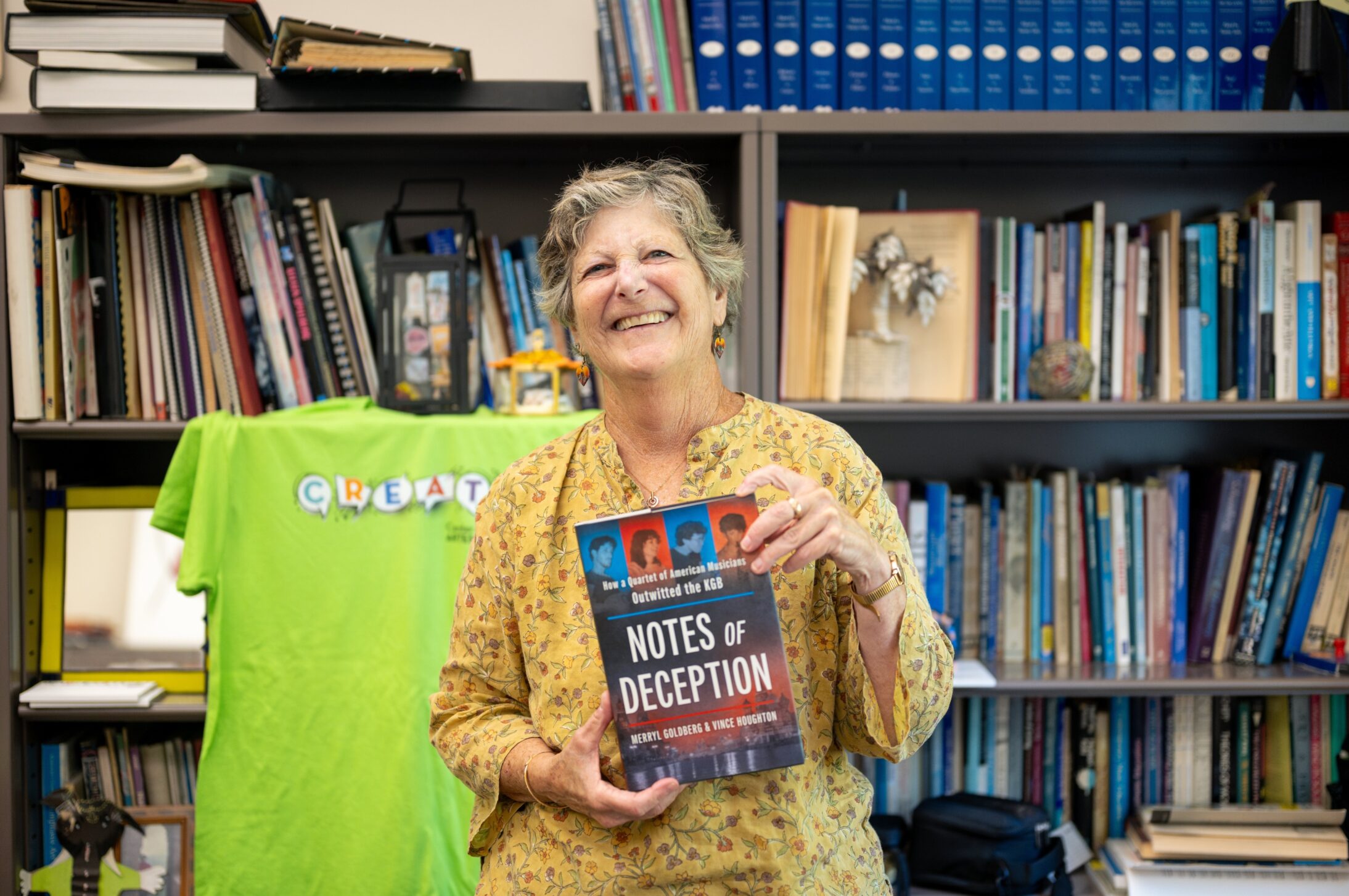 NEC Alumna Merryl Goldberg Recounts Musical Spy Mission in Memoir