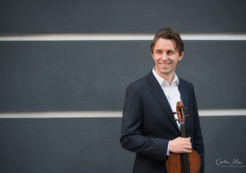 Violist and Alumnus Dimitri Murrath Returns to NEC as Associate Dean of Artistic Administration and Faculty Member